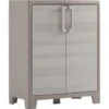 KIS Kunststoffschrank Gulliver Sandbeige 80 X 44 X 100 Cm 2 Böden