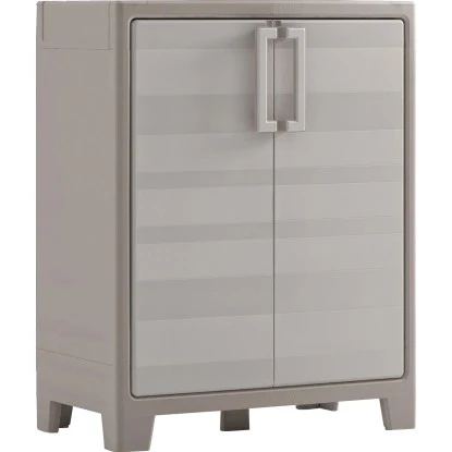 KIS Kunststoffschrank Gulliver Sandbeige 80 X 44 X 100 Cm 2 Böden
