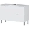 Germania Waschbeckenunterschrank Mauresa 8530 Weiß 56 Cm X 80 Cm