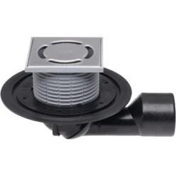 Bodenablauf DN50 / DN75drehbar Mit Geruchsverschluss Edelstahl