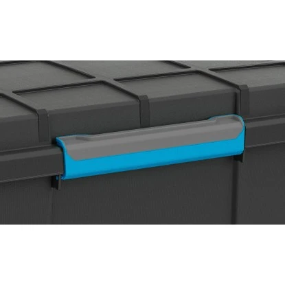 Aufbewahrungsbox Scuba L Mit Silikonring Im Deckel Und 4 Rollen Schwarz – Bild 4