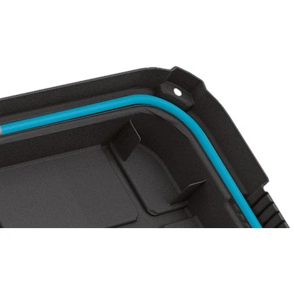 Aufbewahrungsbox Scuba L Mit Silikonring Im Deckel Und 4 Rollen Schwarz – Bild 2