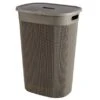 Curver Wäschebox Mit Deckel Filo Cappuccino 55 L