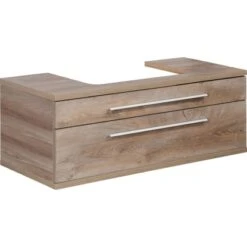 Fackelmann Waschbeckenunterschrank 110 Cm Stanford Eiche Natur