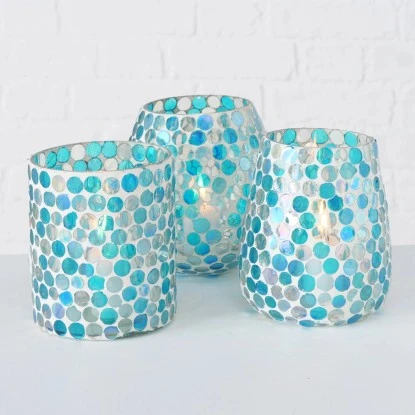 Windlicht Cathry 3fach Sortiert 13 Cm X 10 Cm X 13 Cm