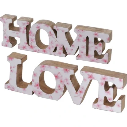 Schriftzug Sakura 2fach Sortiert 11 Cm X 4 Cm X 38 Cm