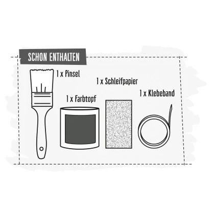 CREATE! By OBI DIY Farb-Set Graphit 125 Ml – Bild 5