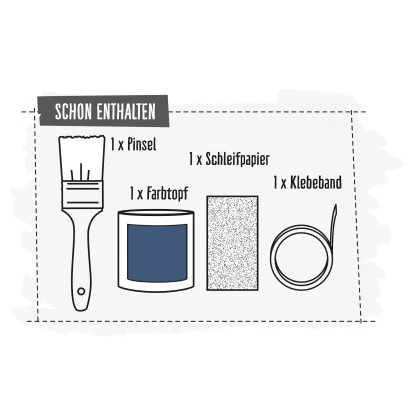 CREATE! By OBI DIY Farb-Set Tinte Blau 125 Ml – Bild 5