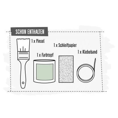 CREATE! By OBI DIY Farb-Set Lorbeer Grün 125 Ml – Bild 5