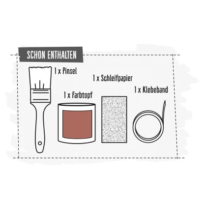 CREATE! By OBI DIY Farb-Set Lachsrosa 125 Ml – Bild 4