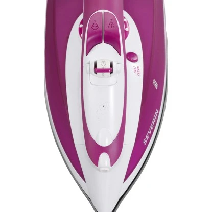 Severin Dampfbügeleisen BA 3243 Weiß-Lila – Bild 4