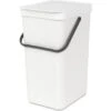 Brabantia Mülleimer Sort & Go 16 L White