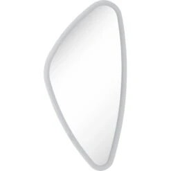 Fackelmann Spiegelelement 40 Cm Organic Mit Umlaufender LED-Beleuchtung