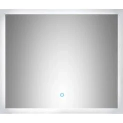 LED-Lichtspiegel 70x60 Cm Neutralweiß Mit Touch Bedienung