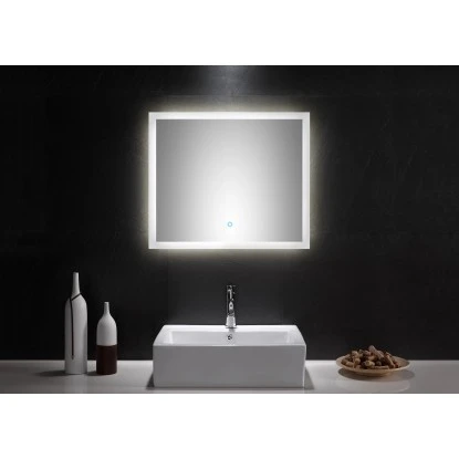 LED-Lichtspiegel 70x60 Cm Neutralweiß Mit Touch Bedienung – Bild 3