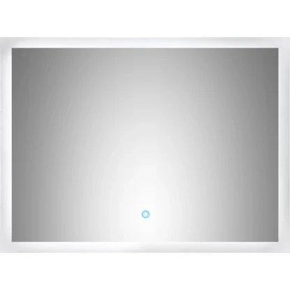 LED-Lichtspiegel 80x60 Cm Neutralweiß Mit Touch Bedienung