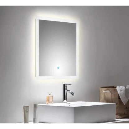 LED-Lichtspiegel 60x60 Cm Neutralweiß Mit Touch Bedienung – Bild 2