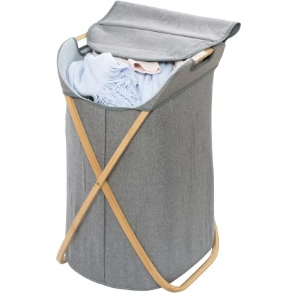 Wenko Wäschesammler Bahari 79 L Bambus – Bild 2