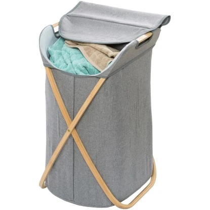 Wenko Wäschesammler Bahari 79 L Bambus – Bild 5