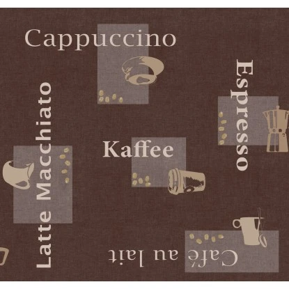 D-c-fix Tischdecke Cappuccino Schoko 110 X 140 Cm Eckig