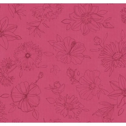 D-c-fix Tischdecke Palmas Pink 110 X 140 Cm Eckig
