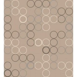 D-c-fix Tischdecke Bergamo Laslo Cappuccino Meterware Breite: 138 Cm