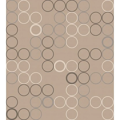 D-c-fix Tischdecke Bergamo Laslo Cappuccino Meterware Breite: 138 Cm