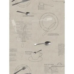 D-c-fix Tischdecke Bergamo Bistro Meterware Breite: 138 Cm