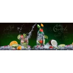 Glas-Art Exotic Cocktails 30 Cm X 80 Cm