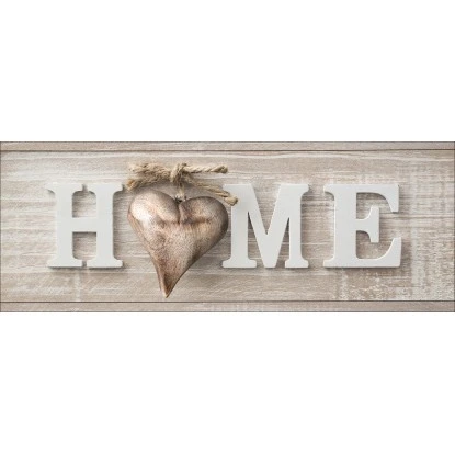 Glas-Art Wooden Home 50 Cm X 125 Cm