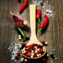 Glas-Art Herbage Corners I 20 Cm X 20 Cm