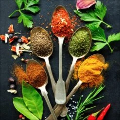 Glas-Art Vintage Herbage II 30 Cm X 30 Cm