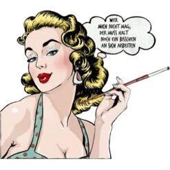 Wandtattoo Woman II 50 Cm X 50 Cm