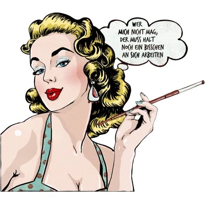 Wandtattoo Woman II 50 Cm X 50 Cm