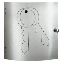 Burg Wächter Edelstahl-Schlüsselbox Como Mit 22 Haken