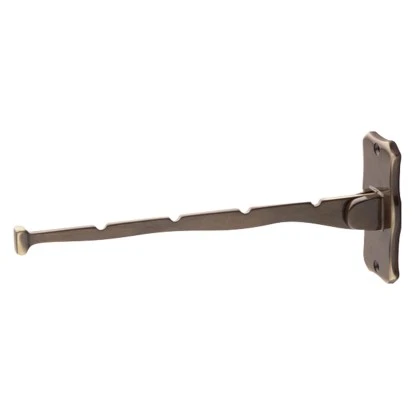 Siro Klapphaken Kleiderlüfter 605 Metall Messing Antik – Bild 2