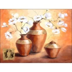 Leinwandbild Vasen Mood II 57 Cm X 77 Cm