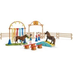 Schleich Farm World Pony Agility Training