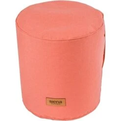 Siena Garden Hocker Flow.U Round Ø 45 Cm X 50 Cm Berry Red