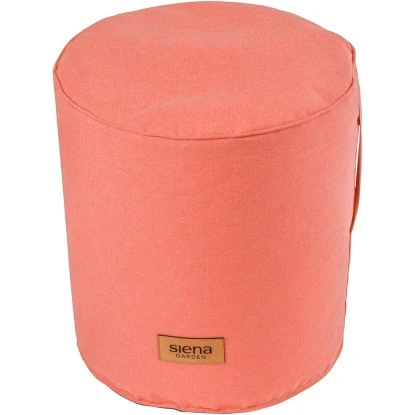 Siena Garden Hocker Flow.U Round Ø 45 Cm X 50 Cm Berry Red