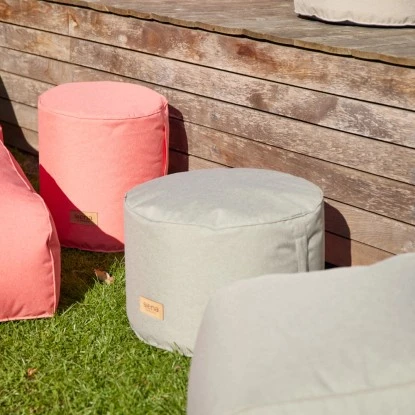 Siena Garden Hocker Flow.U Round Ø 45 Cm X 50 Cm Berry Red – Bild 13