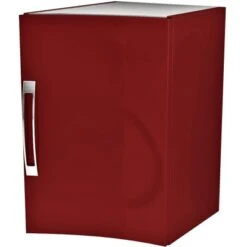 Seitenschrank34 Cm Best Rot Glänzend Rechts/links