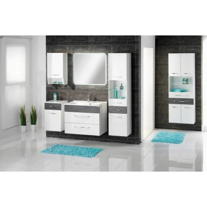 Fackelmann Midischrank 40 Cm Sceno Weiß-Pinie – Bild 2