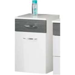 Fackelmann Unterschrank Sceno Weiß-Pinie