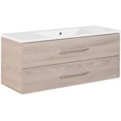 Fackelmann Waschplatz B.clever 120 Cm Alaska Esche