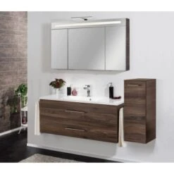 Fackelmann Waschplatz B.clever 120 Cm Ulme Madera