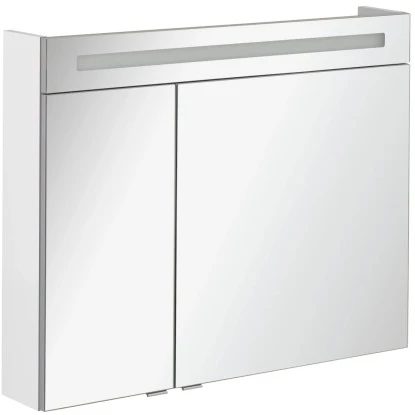 Fackelmann Spiegelschrank B.clever 90 Cm X 71 Cm X 16 Cm Weiß Matt – Bild 3