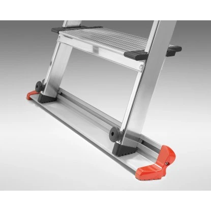 Hailo Alu-Sicherheitsleiter XXL Garden & Home 6-stufig EasyClix – Bild 4