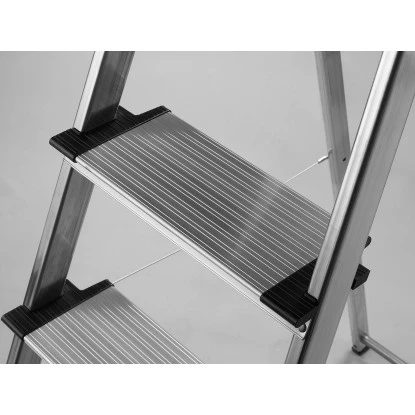 Hailo Alu-Sicherheitsleiter XXL Garden & Home 6-stufig EasyClix – Bild 6