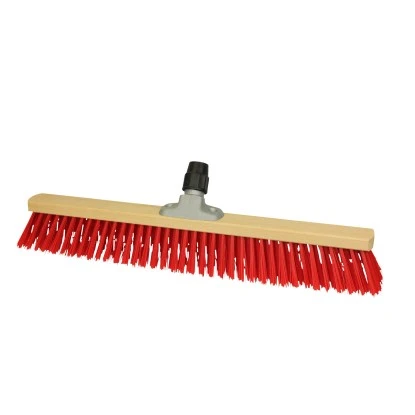 LUX Saalbesen 60 Cm Elaston Rot Power-Stick Prestige